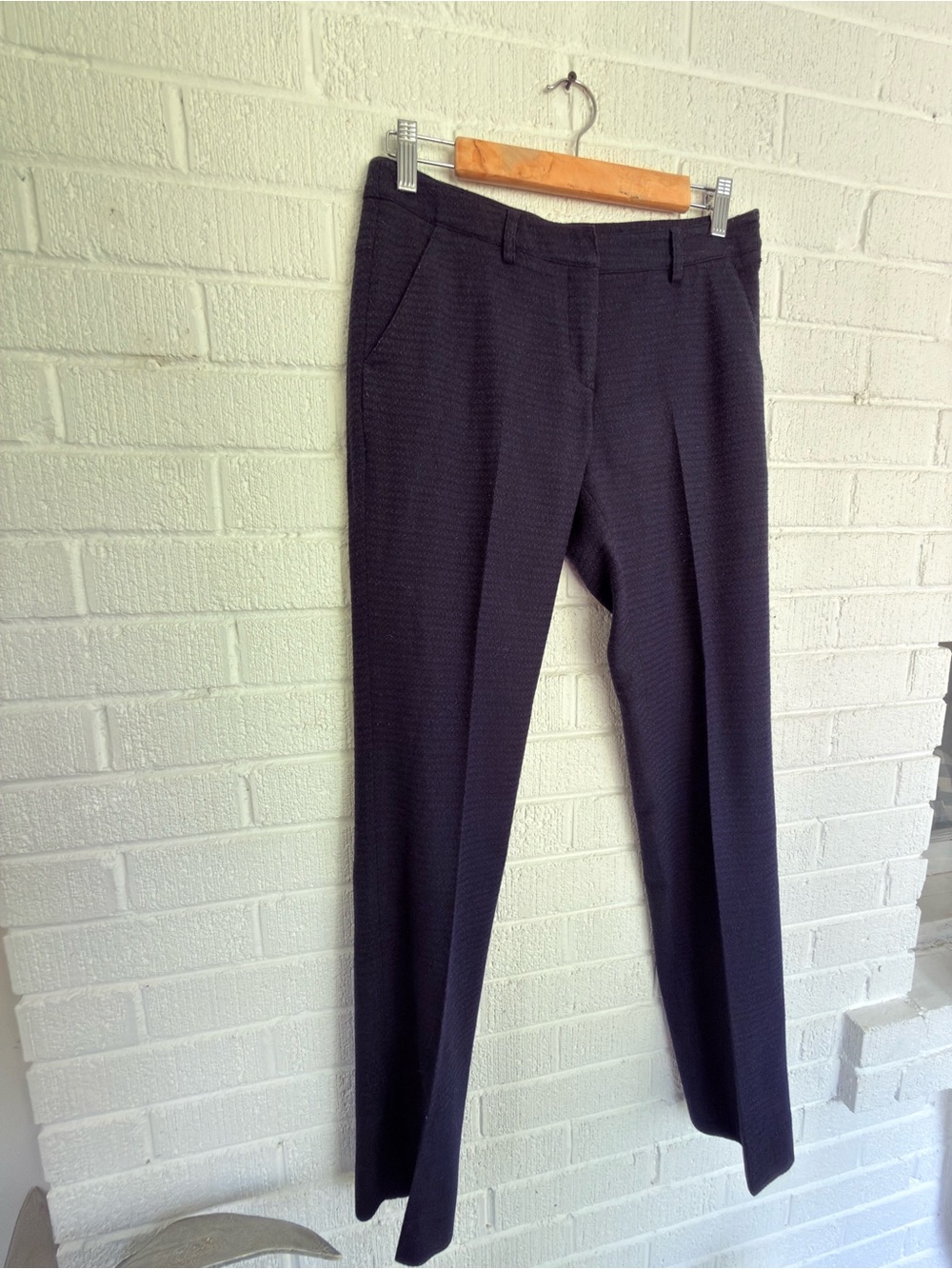 Paul & Shark Women's Navy Slim Dress Trousers - Picture 5 of 12